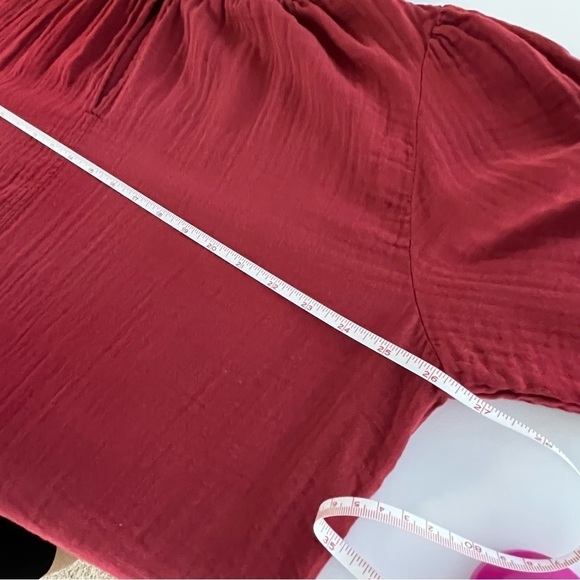 VELVET By Graham & Spencer, Viviana Cotton Gauze Dress, Long Sleeve, Size XL - Picture 11 of 11